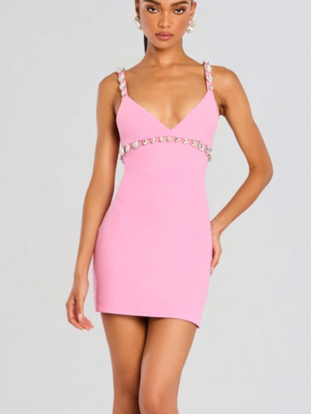 Retrofete Polly Dress XS Light Rose/Silver